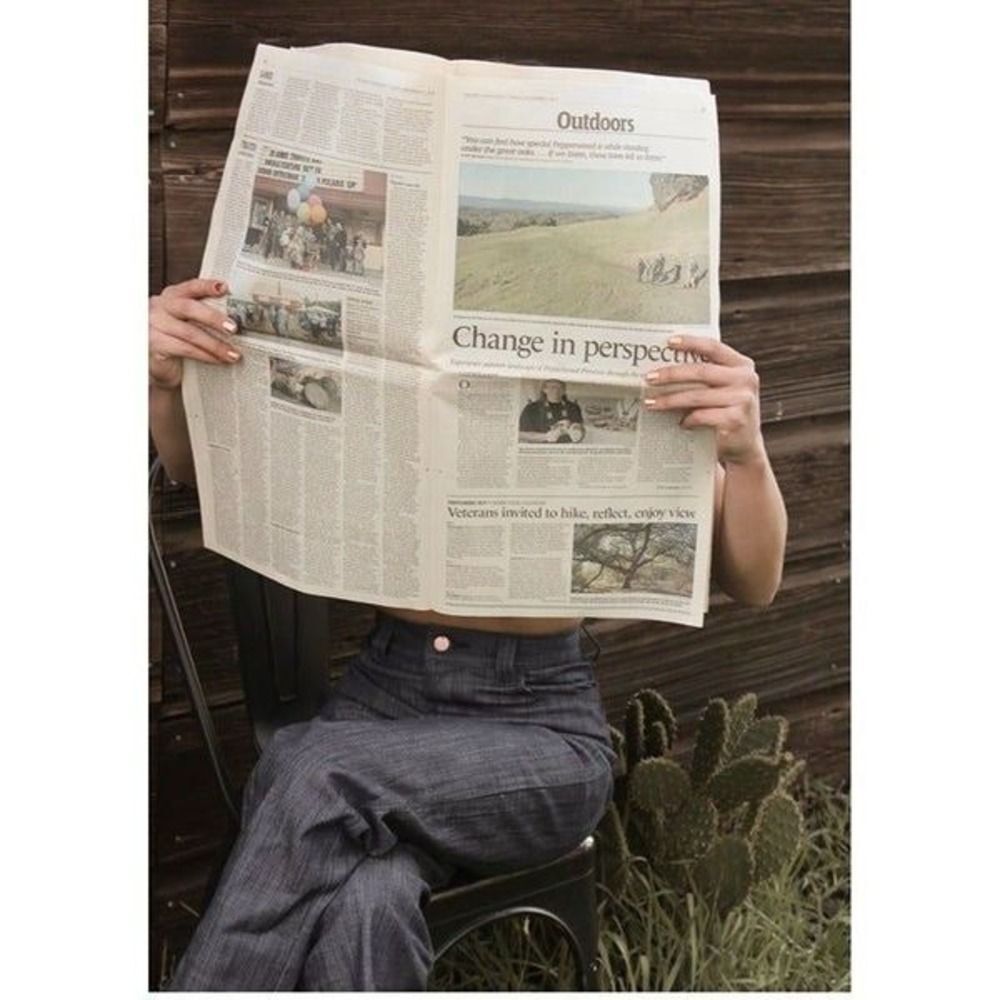 Artista Rose‎ Dark Blue "Sawyer" High-Rise Wide-Leg Pants – Size M - Picture 9 of 9